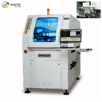 Genitec High Speed ESD Spindle PCB Cutting Machine Windows10 PCB Separator for SMT GAM380AT