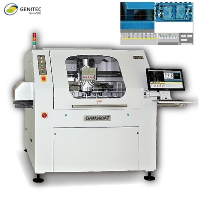 Genitec Automatic Track Delivery Circuit Board Cutting Machine With Dust Collector for SMT GAM360AT