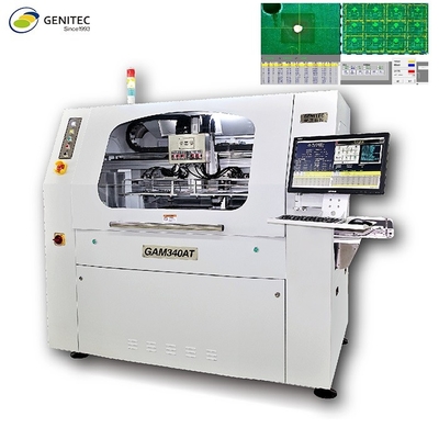 Genitec ESDの紡錘PCBのルーター機械SMT GAM340ATのための自動CNC PCBのルーター