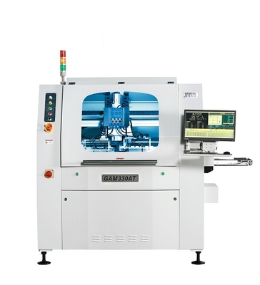 Genitec Dual Tables PCB Depaneling Equipment PCB Cutting Machine With Precision Alignment System GAM330AT